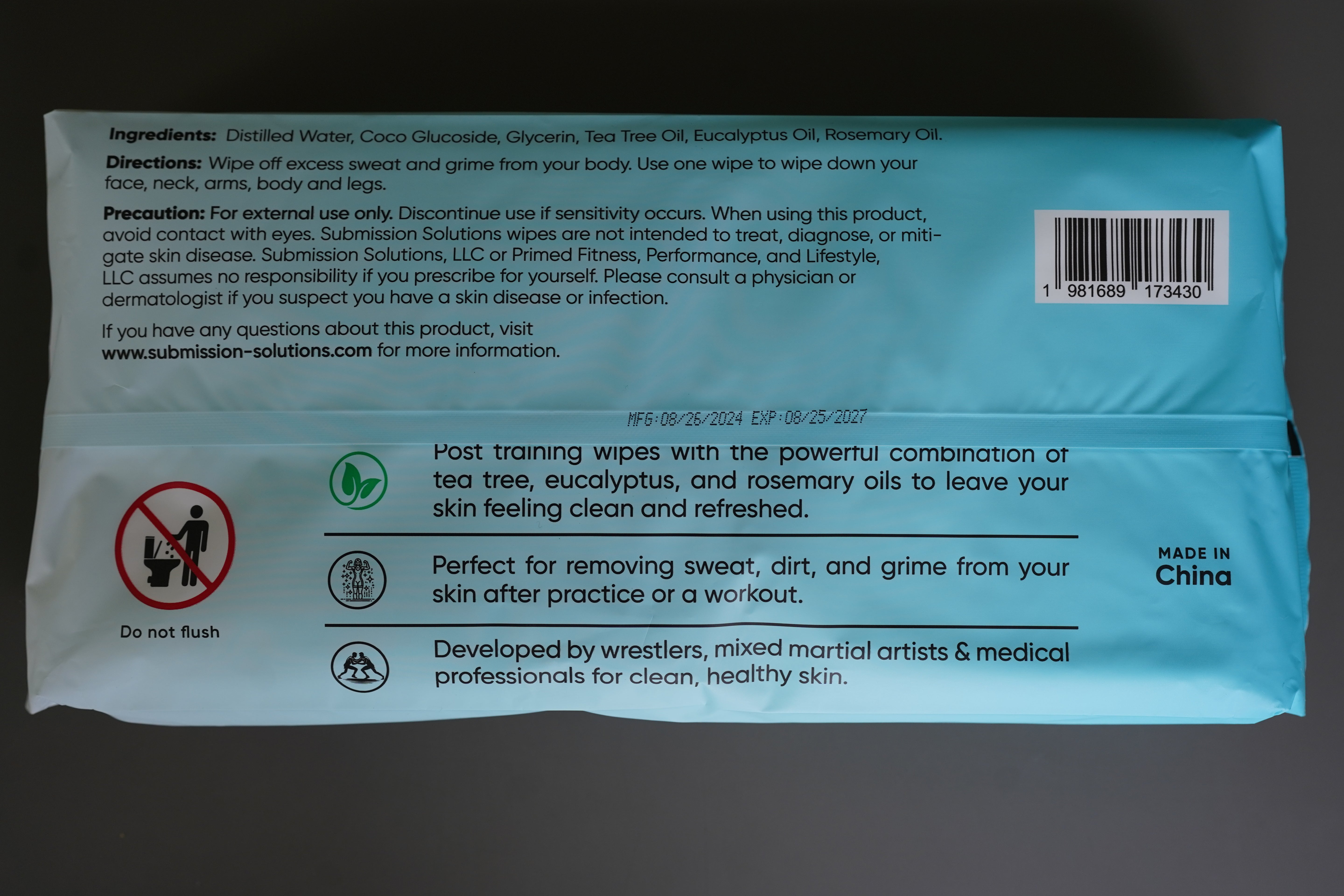 Extra Large Post-training Wipes